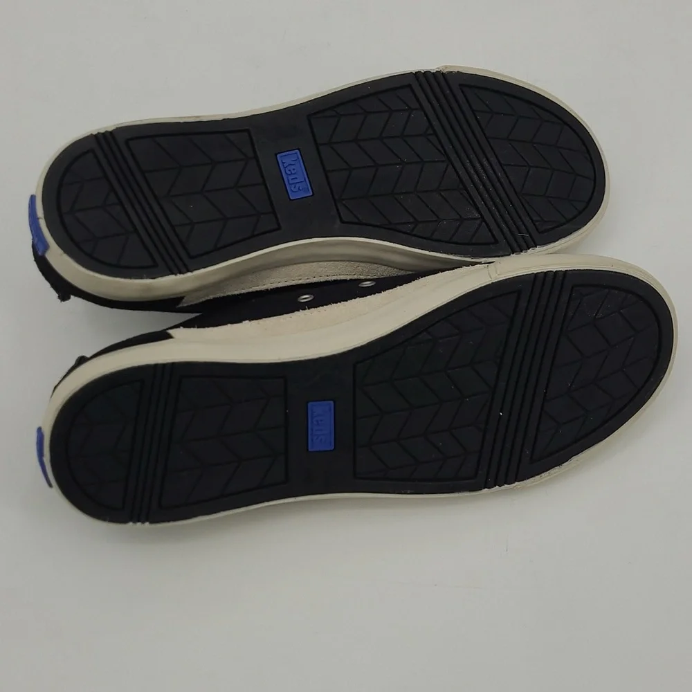 NWOT Black Suede/Canvas Combo Keds Sneakers‎ Women's Size 7.5